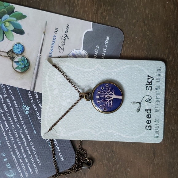 Witchy Tree Necklace. Tree of Life. - Picture 2 of 2